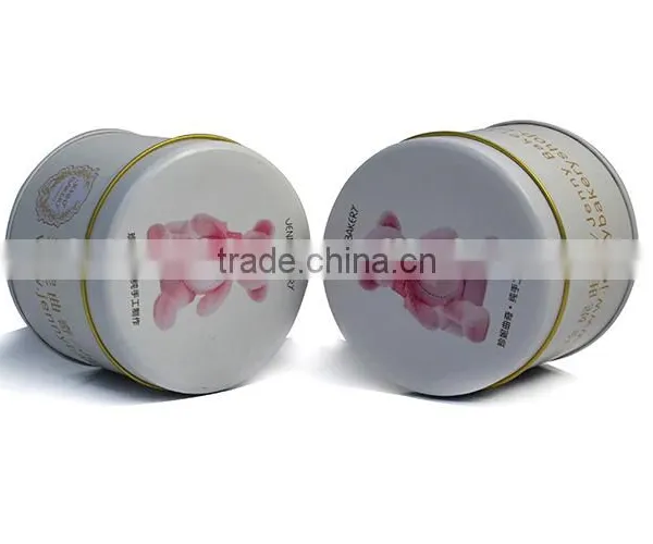 China Round Tea Tin,dongguan Tea Tin Can ,high Quality Cute Tin Box for White Tea photo-2