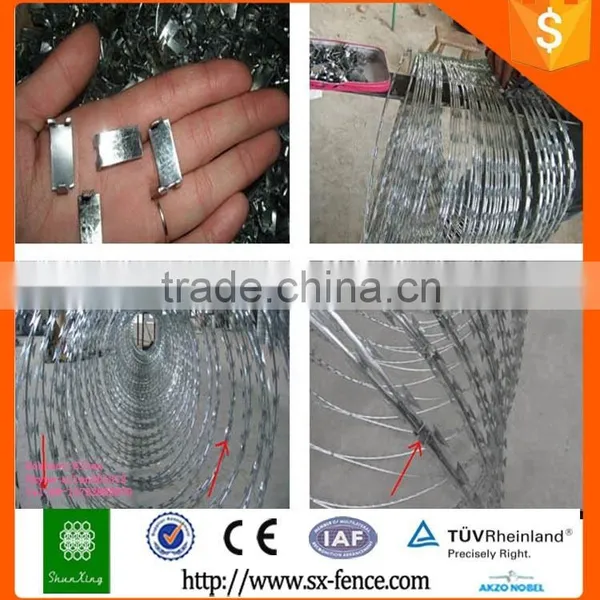 Galvanized High Security Concertina Razor Wire Fence photo-3