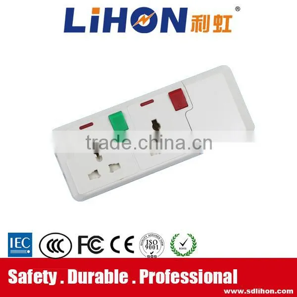 Hot sale extension socket with ABS plastic shell