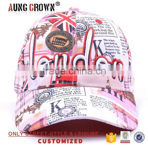 Promotion Custom Printed 100% Cotton Baseball Cap photo-2