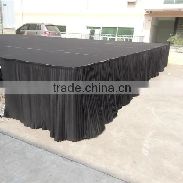 Wholesale Price! Mobile Stage Lightweight With Heavy Loading Capacity Portable Dj Stage photo-3