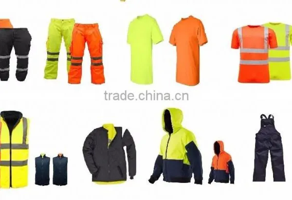 Safety Trouser, Safety Shirts, Reflective Shirt, Body Warmer, Reversible Jacket, Bibs