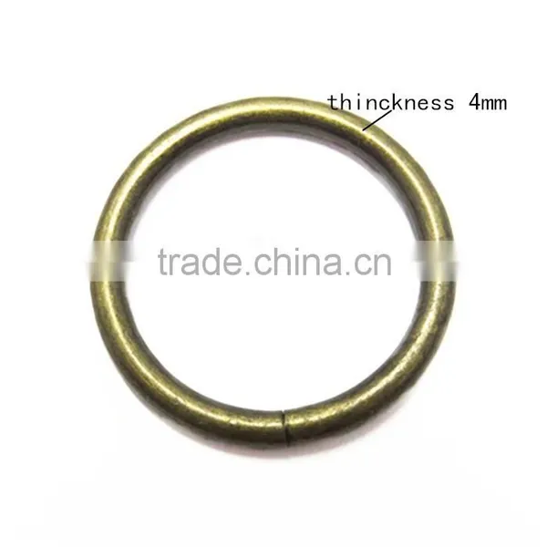 Decorative Brass Metal Handbag O Ring , Round Ring photo-2