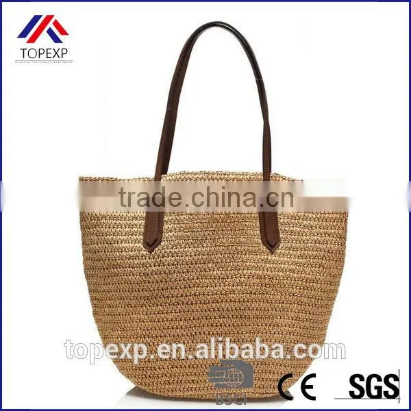 Crochet Straw Bag Mini Beach Bags Shoulder Bag photo-3