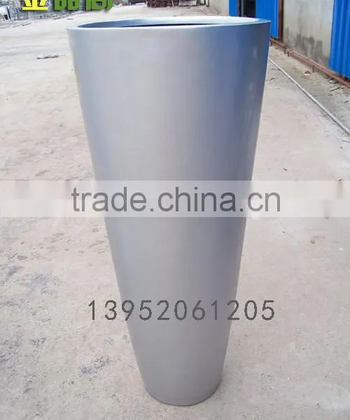 Glazed Brass Conical Beautiful Poly Fiber Urn photo-2