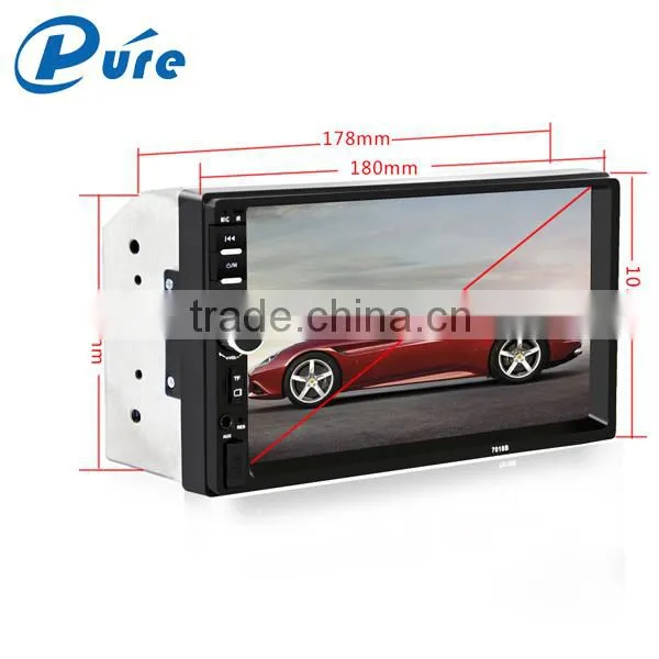 Car MP5 Music Player Audio Bluetooth Car MP5 Player Black Car MP5 Player photo-4