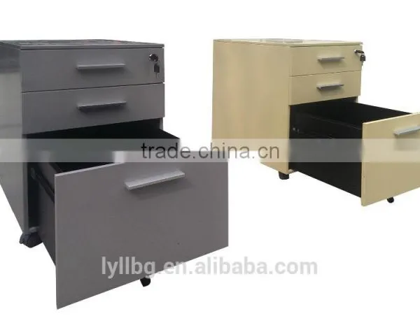Factory for Sale Most New Design Office Furniture Mobile Pedestal 3 Drawer Steel Filing Cabinet photo-5