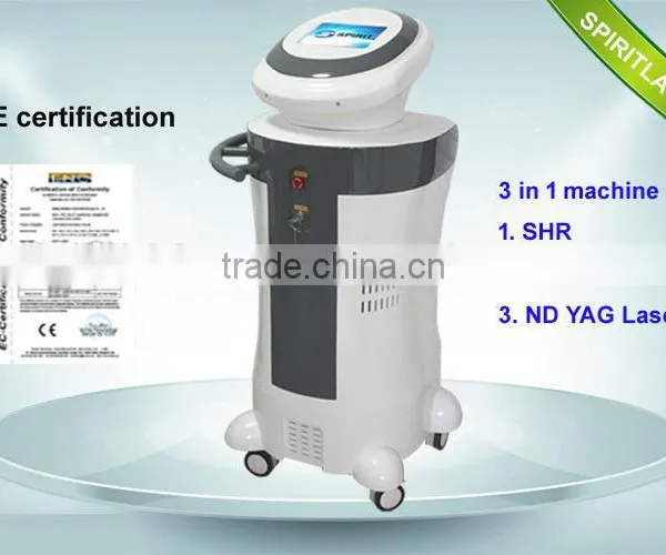 Beauty Salon Best Choice Multifunctional Professional Permanent Hair Removal IPL RF+Nd YAG Laser Multifunction Machine photo-4