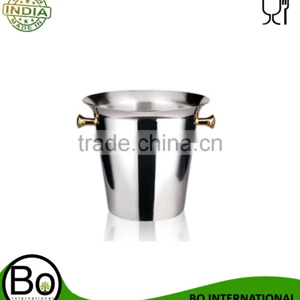 Stainless Steel /bar Tools Ice Bucket With Ear Handle