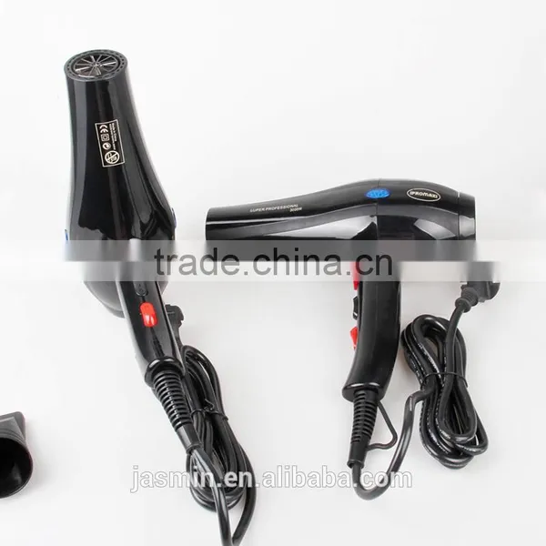 2016 New Sale Wholesale # 3000W 3heat/2speed Setting Hair Dryer Two Round BS UK Plug for Babar or Public Area photo-5