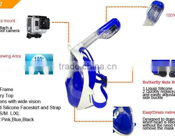 Full Face Swiming Driving Snorkel Mask photo-4