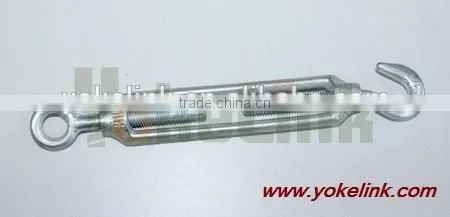 Hot Dip Galvanized Drop Forged Turnbuckles Hook & Eye photo-2