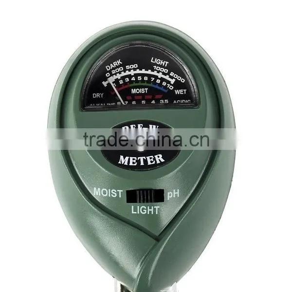Premium 3-in-1 Soil Tester Meter (Moisture, pH & Light) for Outdoor Plants photo-3