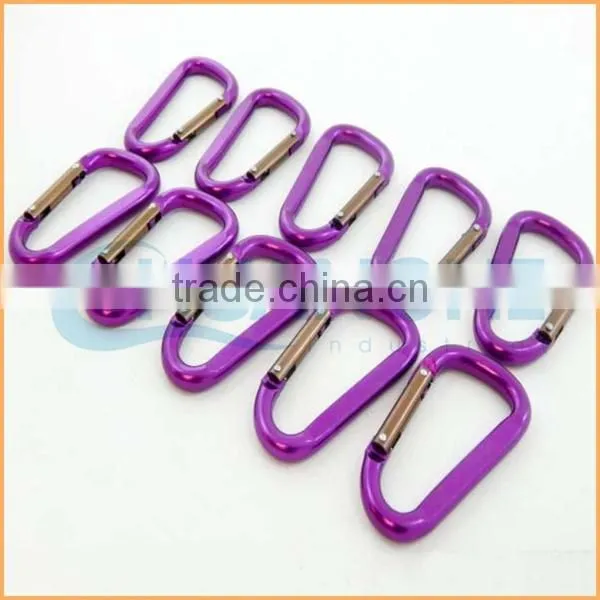 China Factory Hot Selling Best Quality Low Pice d Ring Carabiner photo-3