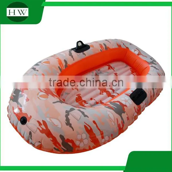 Eco-friendly Children Kids Camouflage Inflatable Kayak Canoe Boat Water Toy Tool photo-2