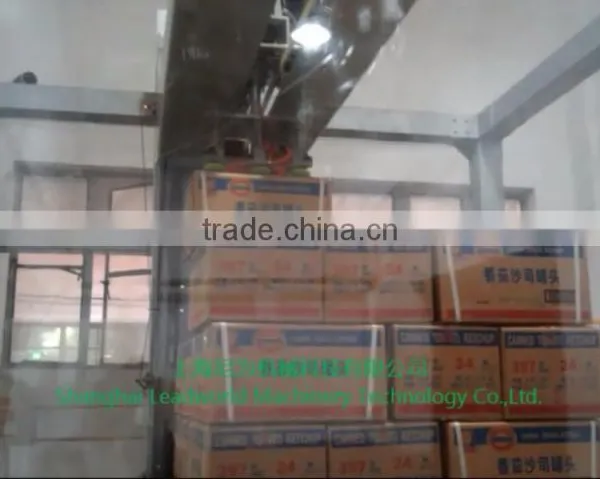 High Level Automatic Pickle Canned Glass Jar Carton Palletizer Machine photo-5