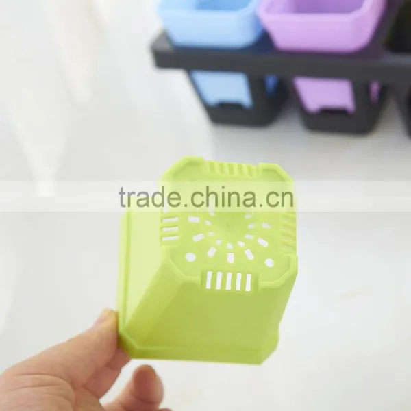 Plastic Flower Pot Rack -12 Grid photo-6