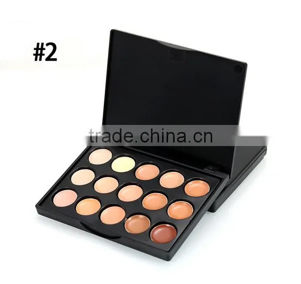 15-color Concealer Softening Concealer Quilt Ointment / Concealer Blonde Blanket Black and White Eye photo-3