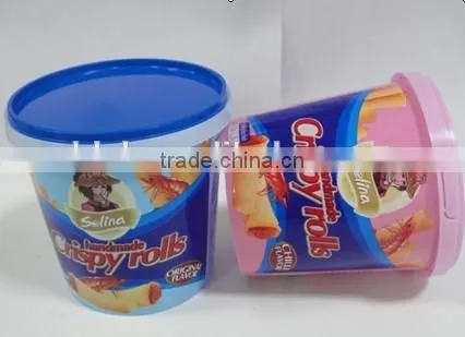 730ml IML Food Grade Plastic Bucket photo-6