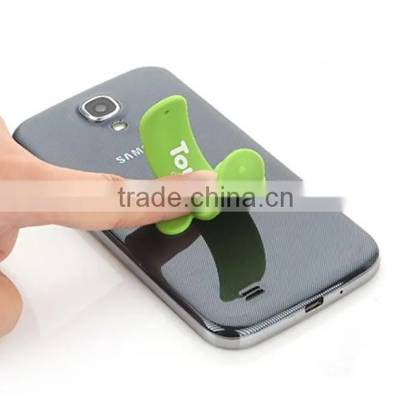 Wholesale Silicone Smartphone/mobile Stand Touch u Pad Stand for Travel Handphone Stand photo-2