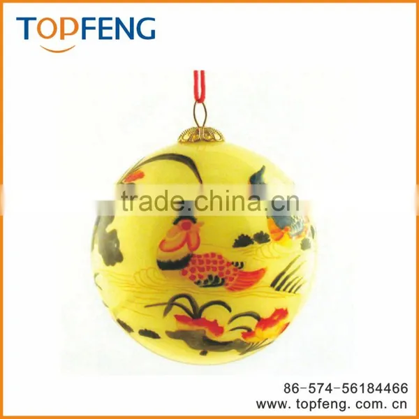 2016 Hot Design Glass Christmas Painting Ball/hanging Glass Ball/hanging Glass Ball photo-3