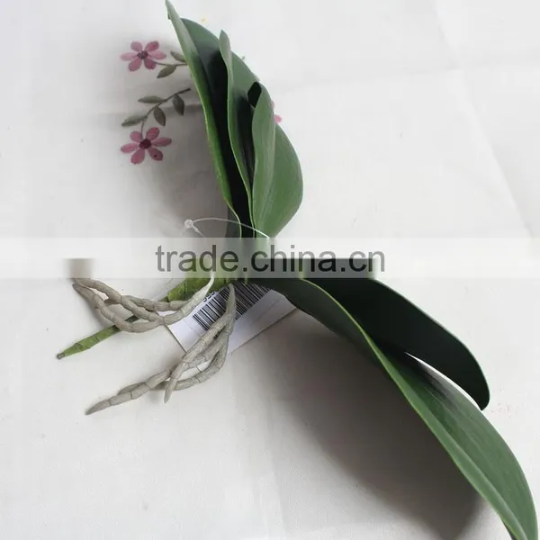 SJ10131028 Artificial Orchid Leaf/fake Phalaenopsis Orchid Flower Leaves photo-5