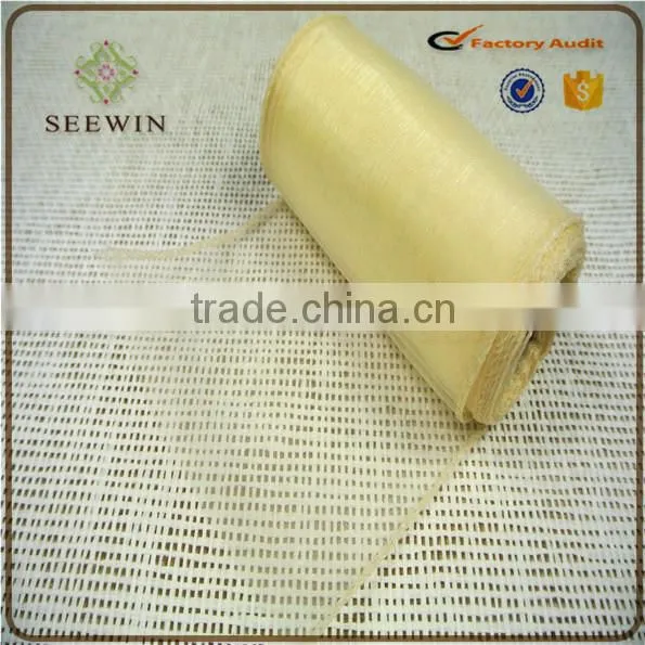 Plain Organza Fabric Roll for Decoration and Flower Packing photo-5