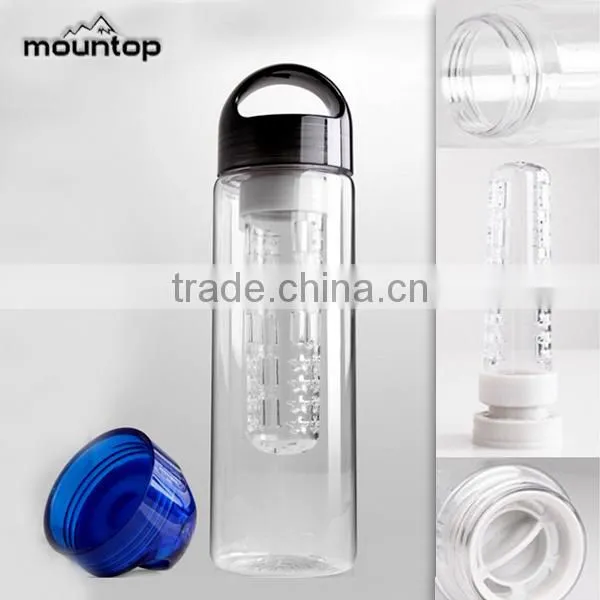 Hot New Plastic Fruit Infuser Water Bottle Portable,Amazon Best Selling Shake Bottle Wholseale photo-2