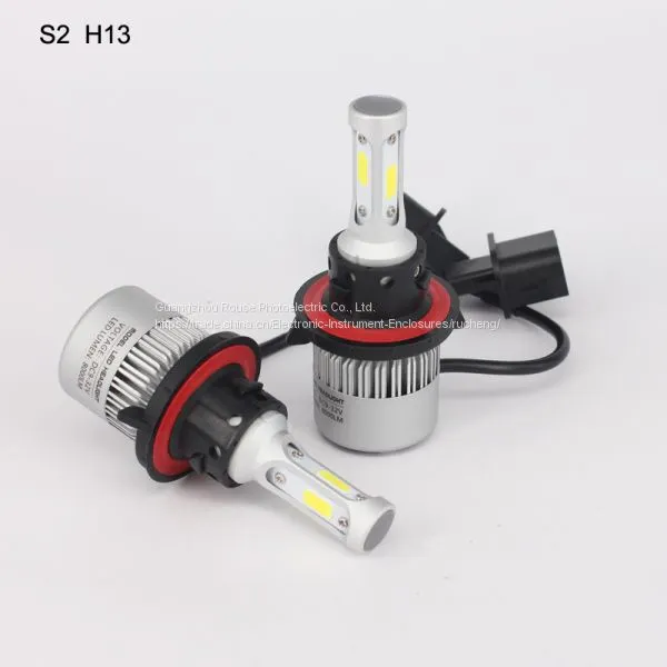 2017 the Most Popular Headlamp COB 72W S2 H3 Cob Led Car Headlight High/low 72w 8000lm 2.5a Led Car Headlight photo-2