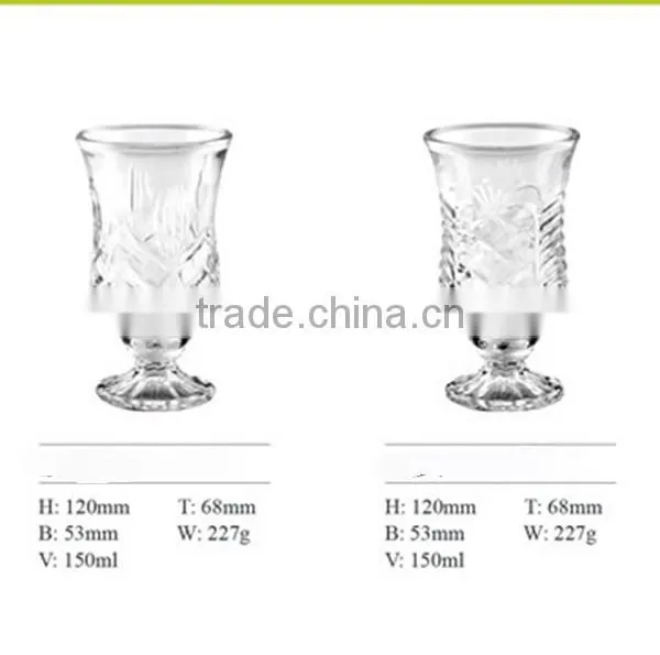 Best Selling Hand-made Wedding Wine Glass Set Elegant Wine Glass Cup