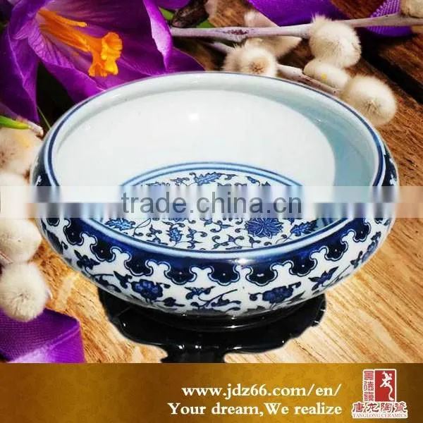 New Year Gift Excellent Quality Handpainted Ceramics Chinese Flowerpots for Garden Decoration photo-2