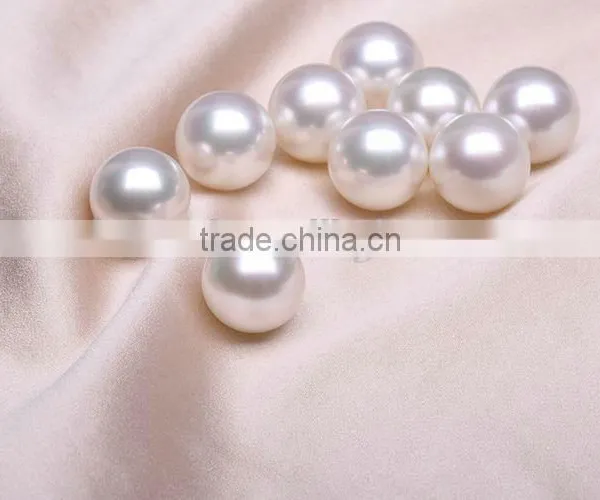 Wholesale 11-12mm White Undrilled Loose South Sea Pearl photo-2