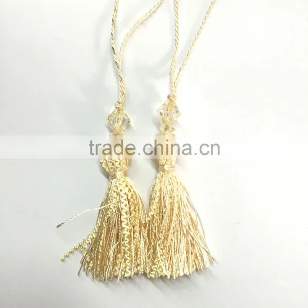 Acrylic Beaded Fringe Curtain Tassel photo-4
