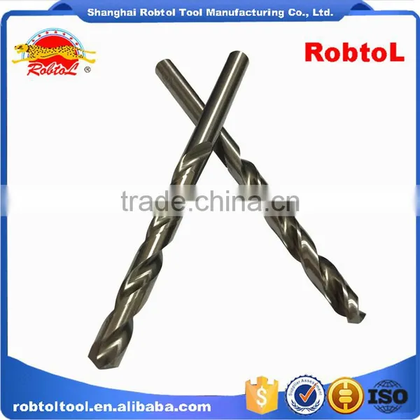 8mm Nano Titanium Coating Straight Shank Hss Twist Drill Bits Cobalt Fully Ground Bright Finish Drilling Metal Forged Alloy photo-6