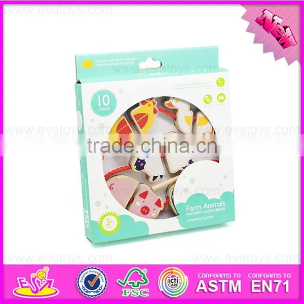 2016 Hot Sale Wooden Animal Toy, Best Wooden Animal Toy W11E058 photo-2