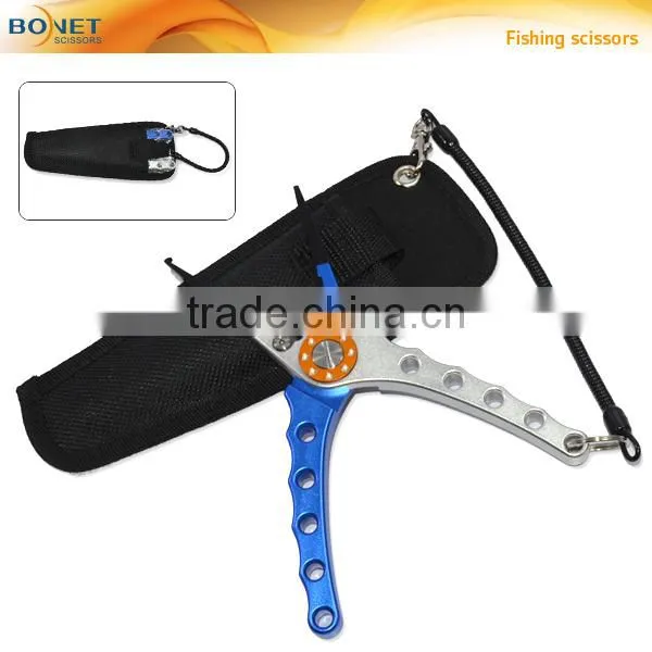 SFI0005P Saltwater Fishing Pliers With Aluminum Handles and Stainless Steel Jaws Cutter for Super Braided Mono Fluorocarbon Line photo-4