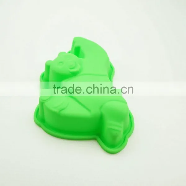 11182 Bear Shape Silicone Chocolate Mould,soap Mold,diy Cake Mould photo-6