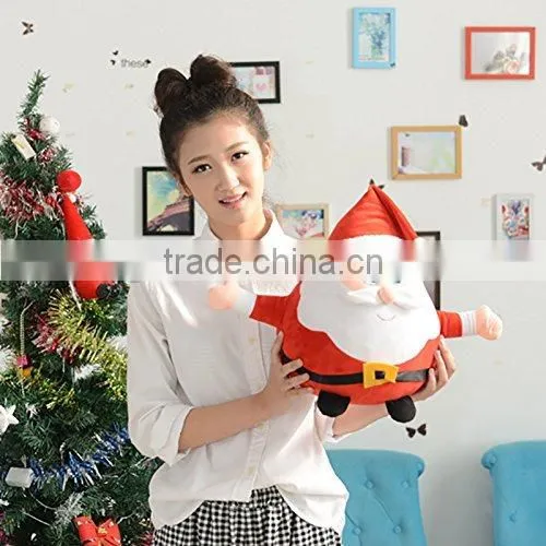 25cm Super Cute Santa Claus Light Up Stuffed Plush Toy As Children's Gifts for Christmas photo-6