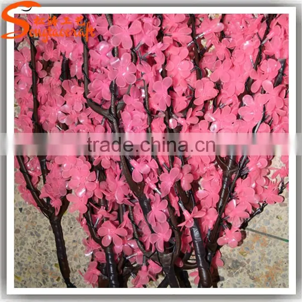 Led Japanese Cherry Blossom Tree Light and Leaves Wholesale Guangzhou Showroom photo-3