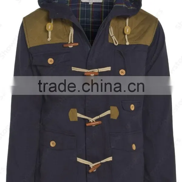 Mens Jacket COAT Hooded Casual Parka photo-4