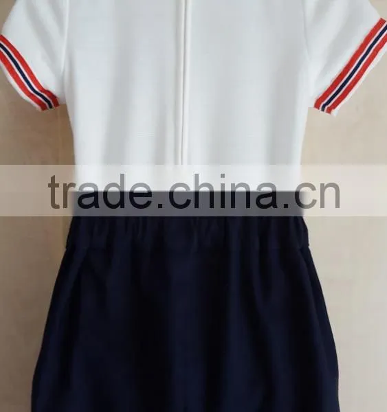 New Arrival Baby Clothes Knitted Fabric for Adult Baby Clothes Summer With Pocket photo-2