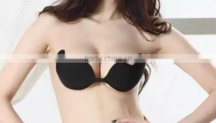 2015 New Style Invisible Nude Silicone Free Bra for Sexy Girl