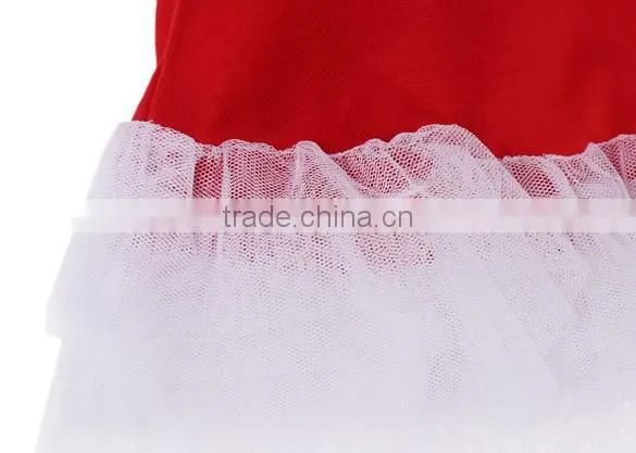 Girls Lovely Short Sleeve Home Frilly Red 2 / 3 Year or 1-6 Years Old Baby Girl Dress photo-6