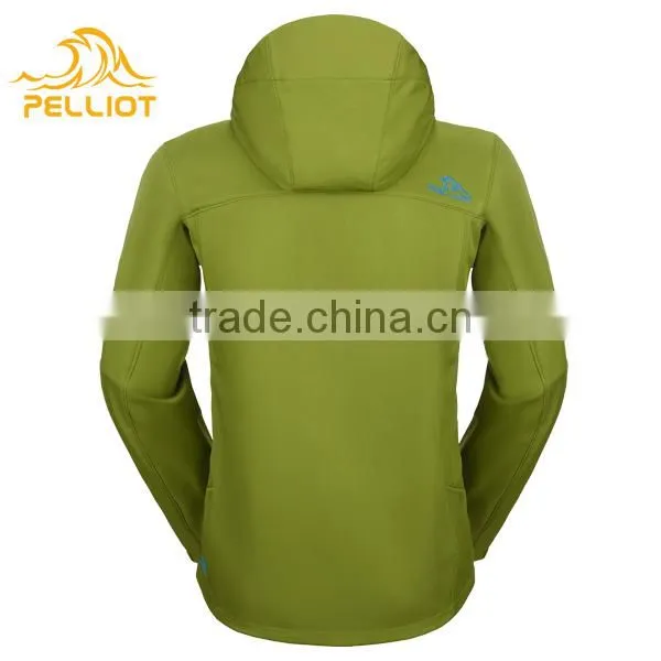 High Quality Oem Service Outdoor Softshell Jacket Custom Embroidered for Men photo-6