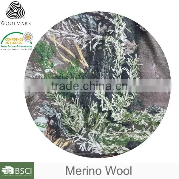 Knitting Fabric Camouflage, OEM 100% Wool Suit Fabric photo-2