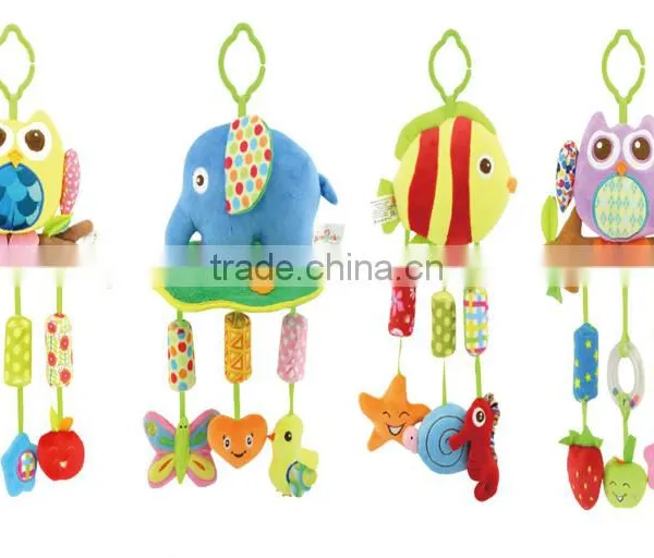 Plush Cute Aeolian Bells For Baby Bed photo-5