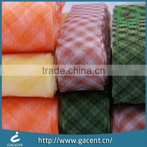 Polyester Checked Trimming Crinoline for Garment Dress photo-4