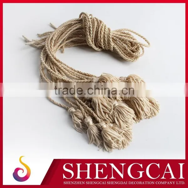 Factory Price Free Sample Fringe Tieback Decorative Curtain Tassel photo-3