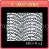 Novel Design Popular Knitted Nylon Lace Ribbon Trim With Knitted and Jacquard