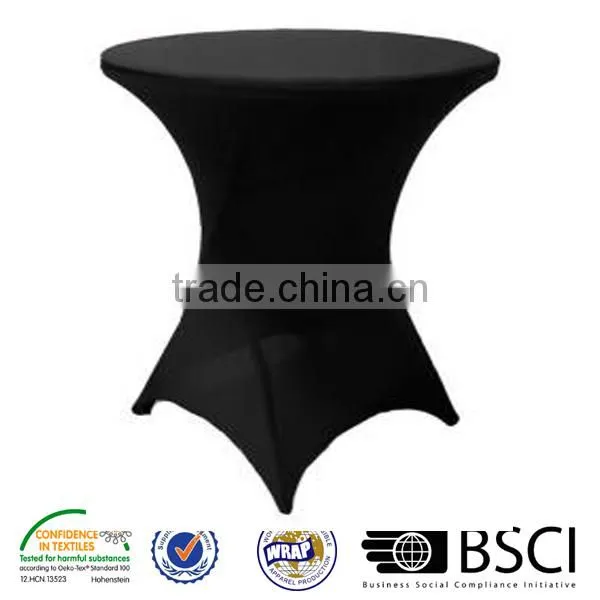 Spandex Cocktail Table Cover Stretch Bar Table Cover photo-2
